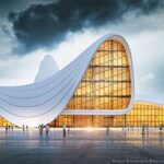 Visit the Heydar Aliyev Center for contemporary architecture